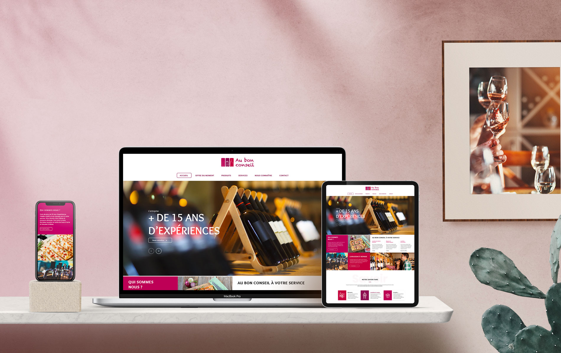 Création webdesign site internet pour alimentation, à Strasbourg pour professionnels et particuliers